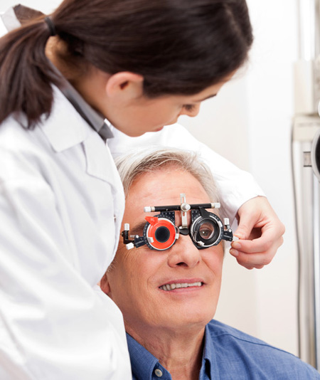 Low vision and specialised visual examinations
